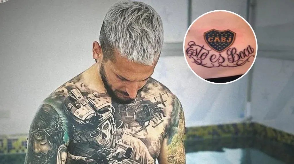 Benedetto sorprendió con su nuevo tatuaje. (Foto: Captura)