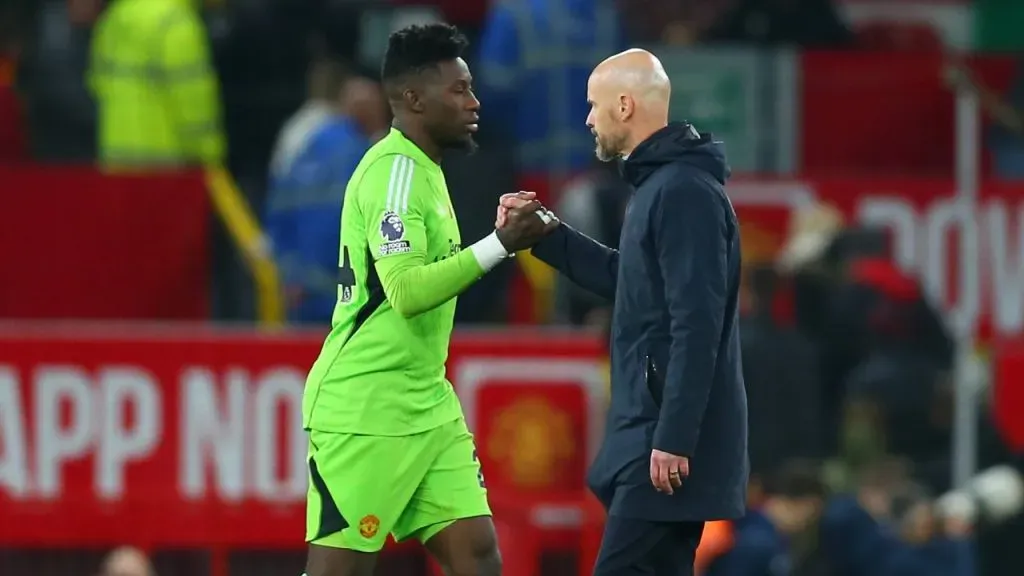 La elección de ten Hag por Onaná evitó que Manchester United busque a Dibu Martínez (IMAGO / Sportimage).