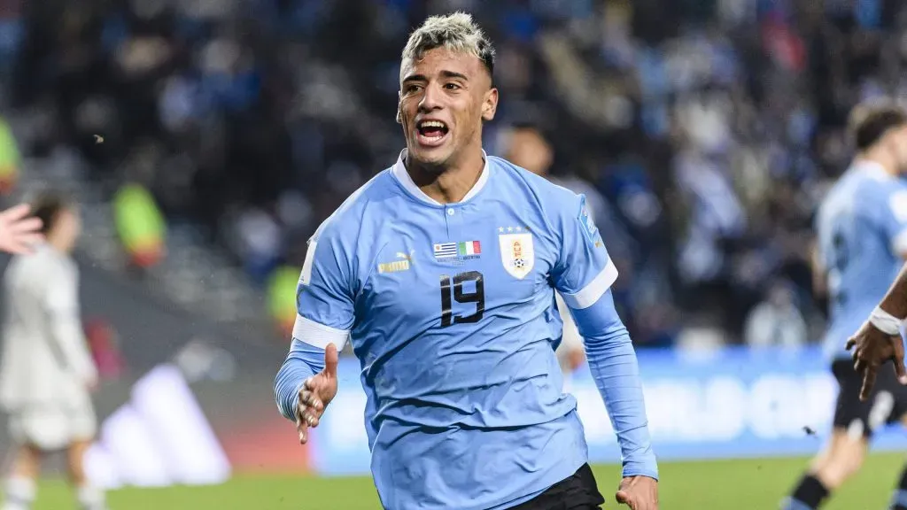 Luciano Rodríguez en el seleccionado uruguayo.