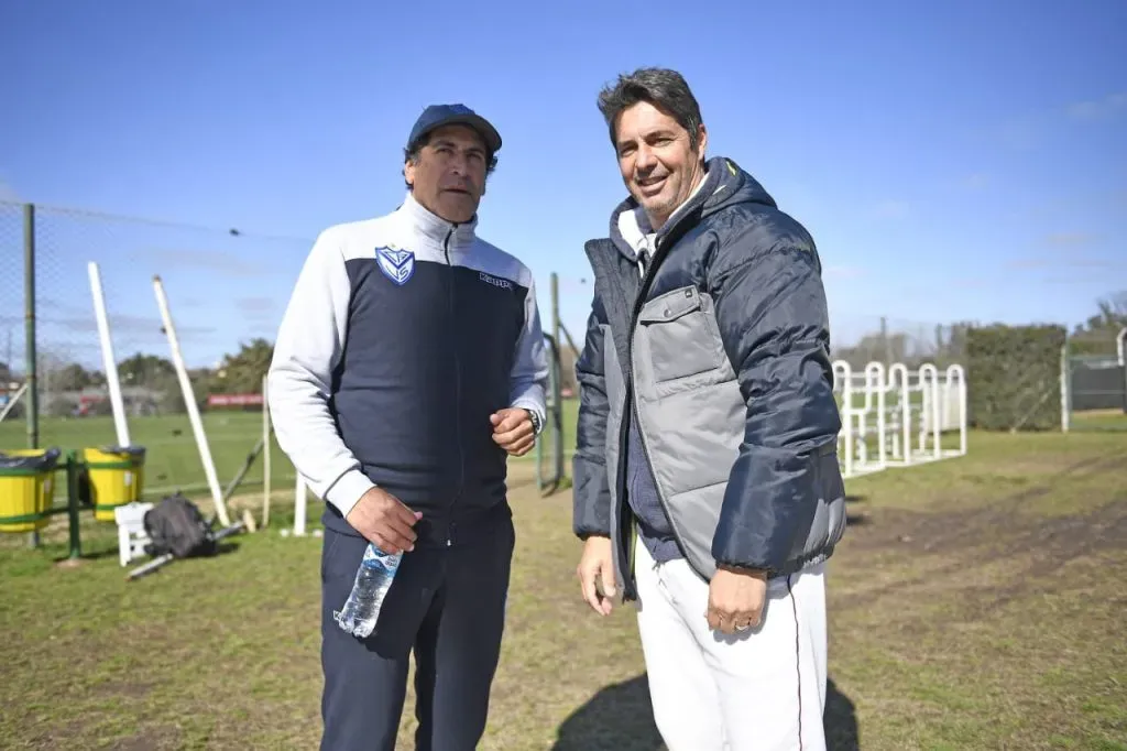 Héctor Almandoz fue el impulsor de la llegada de Valentín Gómez a Vélez.