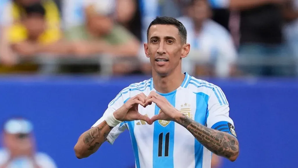 Di María, figura en la Selección Argentina.