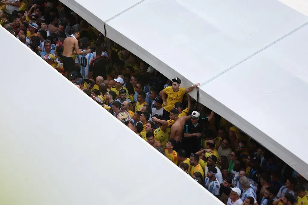 Imágenes de los incidentes. (Foto: Getty)