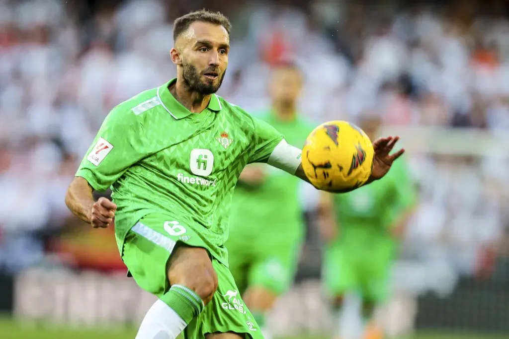 Germán Pezzella en Betis.