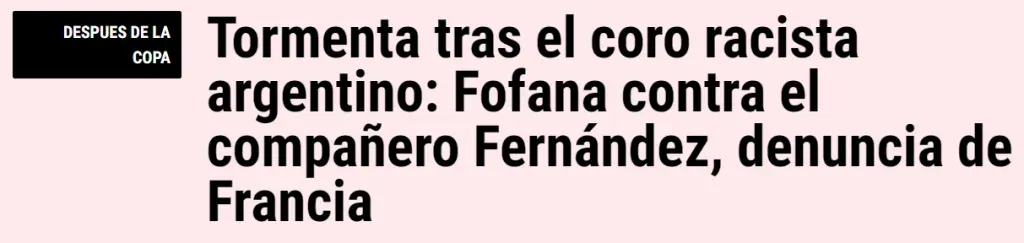 Así tituló La Gazzetta dello Sport.