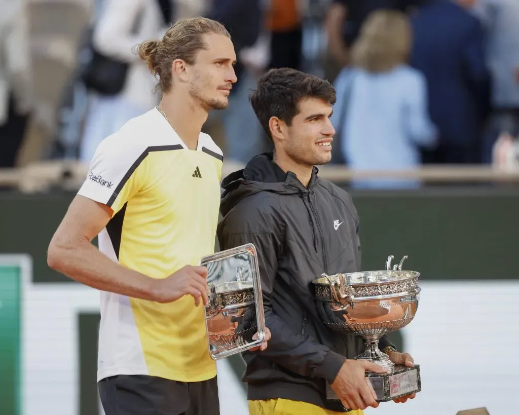 Zverev y Alcaraz. (Foto: IMAGO).