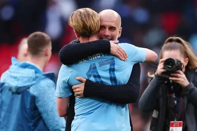 Guardiola seguirá disfrutando de Kevin De Bruyne.