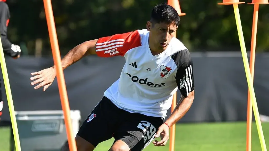Rodrigo Aliendro saldría del once inicial. (Foto: Prensa River).