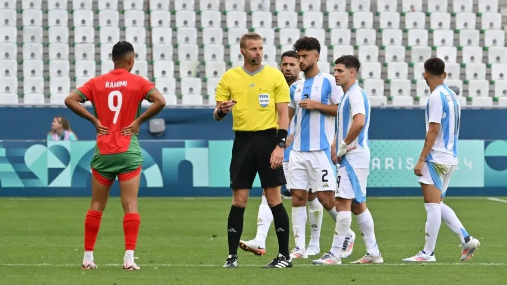 Argentina vs. Marruecos, el partido de la polémica en París 2024.