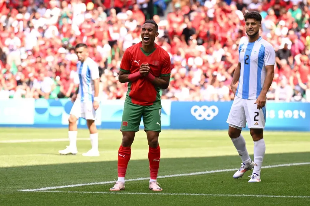 Argentina fue derrotada por Marruecos en el debut de los Juegos Olímpicos. (Getty Images)