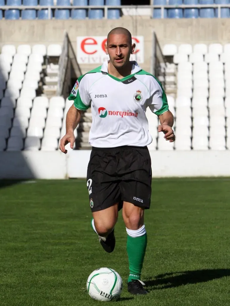 A comienzos de 2008, Orteman jugó en Racing de Santander. (Foto: IMAGO).