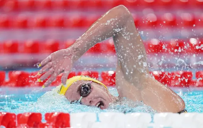 Ariarne Titmus ganó el oro a pesar de que no cree estar viviendo en las mejores condiciones en la Villa Olímpica. IMAGO