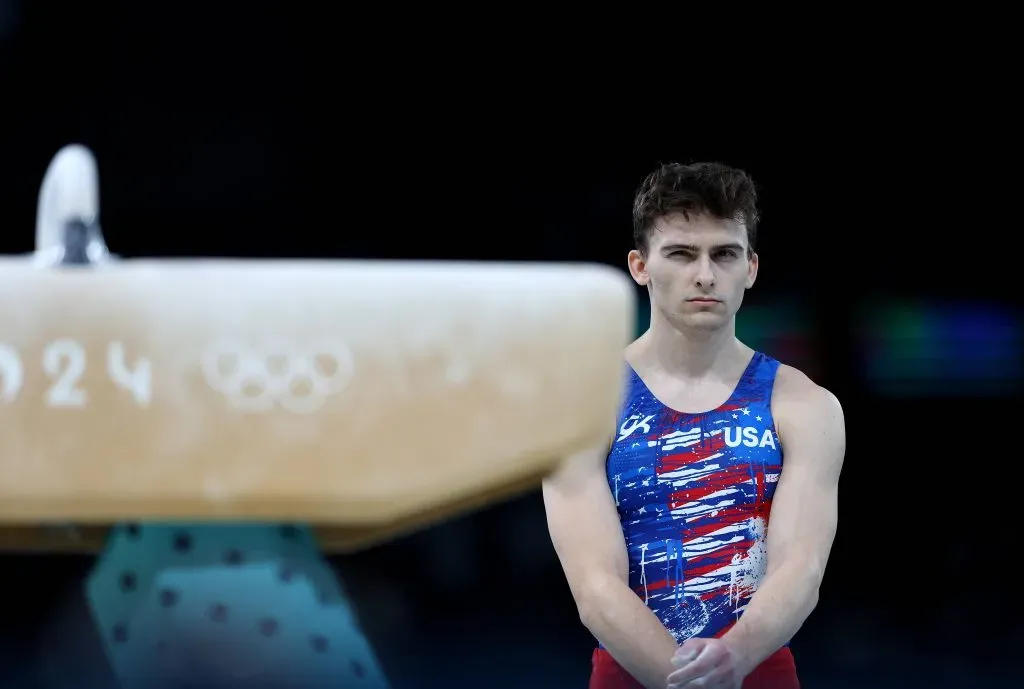 Stephen Nedoroscik, el Superman de Estados Unidos en París 2024. IMAGO