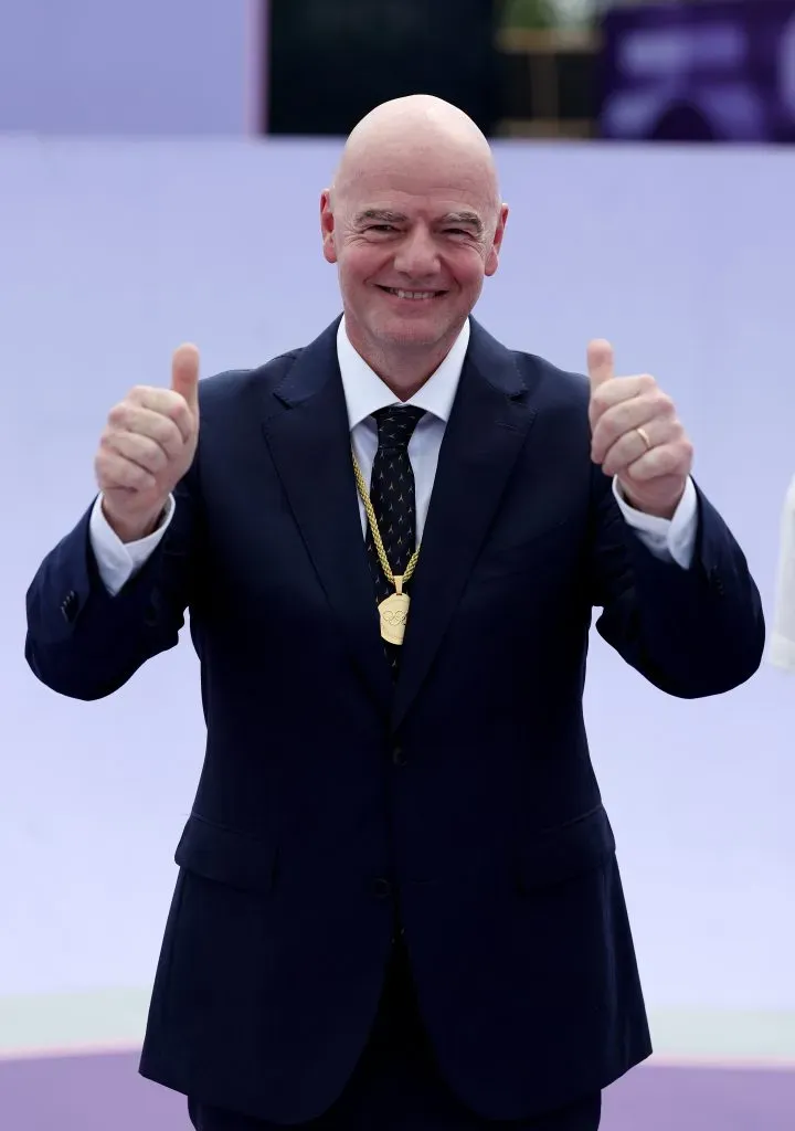 Gianni Infantino estuvo presente en los Juegos Olímpicos.