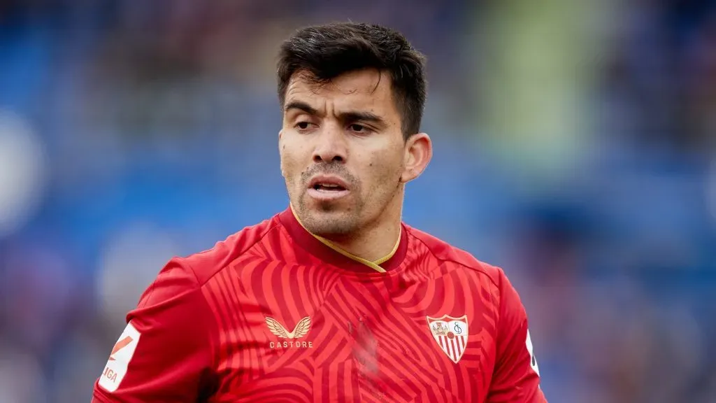 Marcos Acuña en Sevilla.