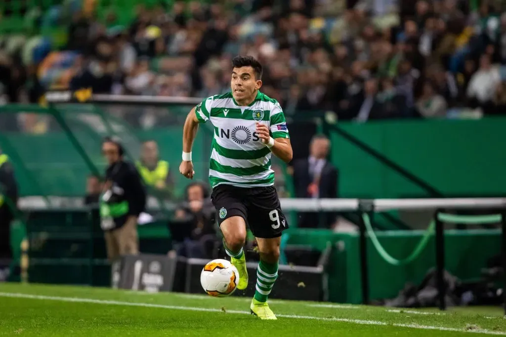 Marcos Acuña en Sporting Lisboa. (Foto: Getty).