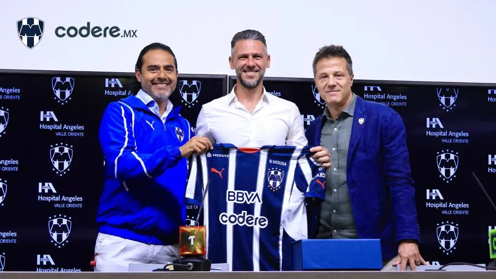 Martín Demichelis, nuevo DT de Rayados. (Foto: @Rayados).