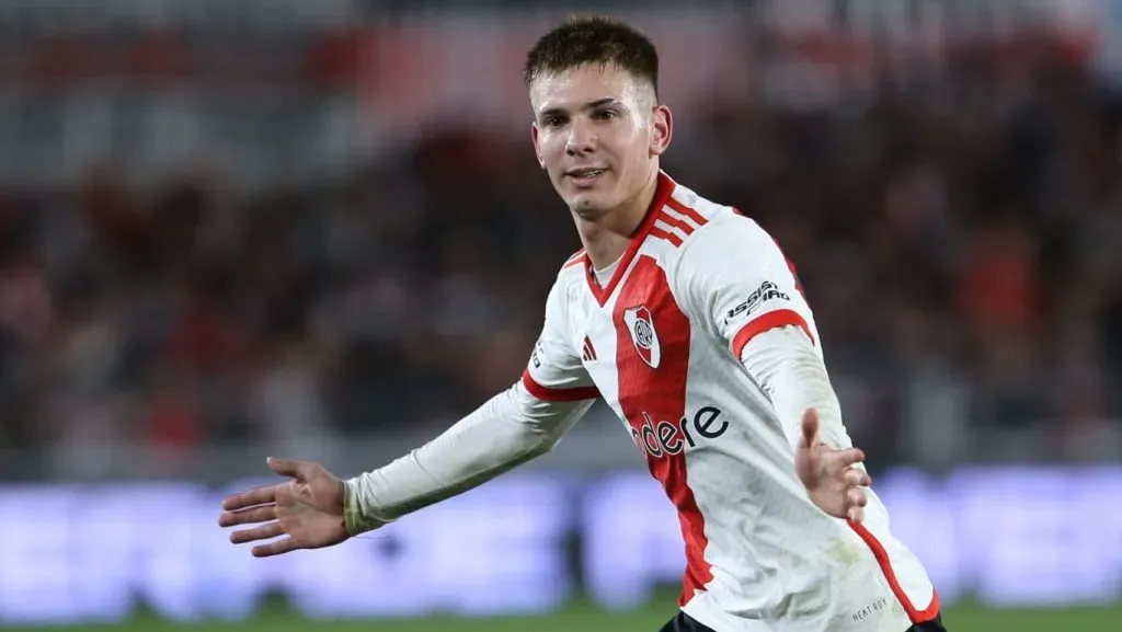 Franco Mastantuono, una de las joyas de River.