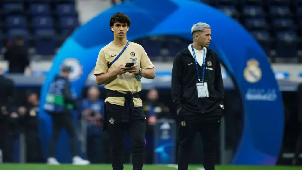 João Félix junto a Enzo Fernández (IMAGO / NurPhoto).