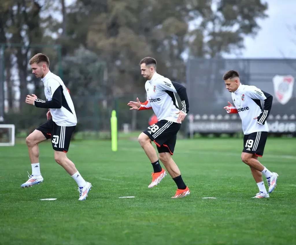 Felipe Peña Biafore cuando aún estaba en River. (Foto: Prensa River)