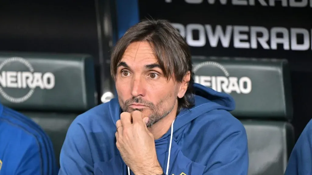 Diego Martínez, el entrenador de Boca. (Foto: Getty Images)