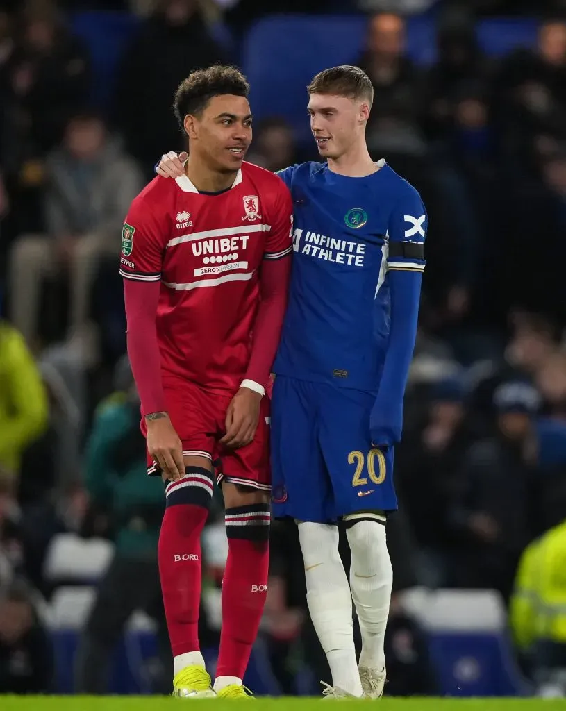 Cole Palmer y Morgan Rogers se volvieron a encontrar luego de dejar Manchester City. IMAGO