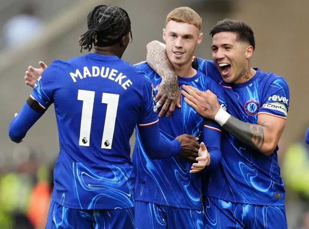Cole Palmer con tres asistencias para Madueke y un gol, fue figura del Chelsea. IMAGO