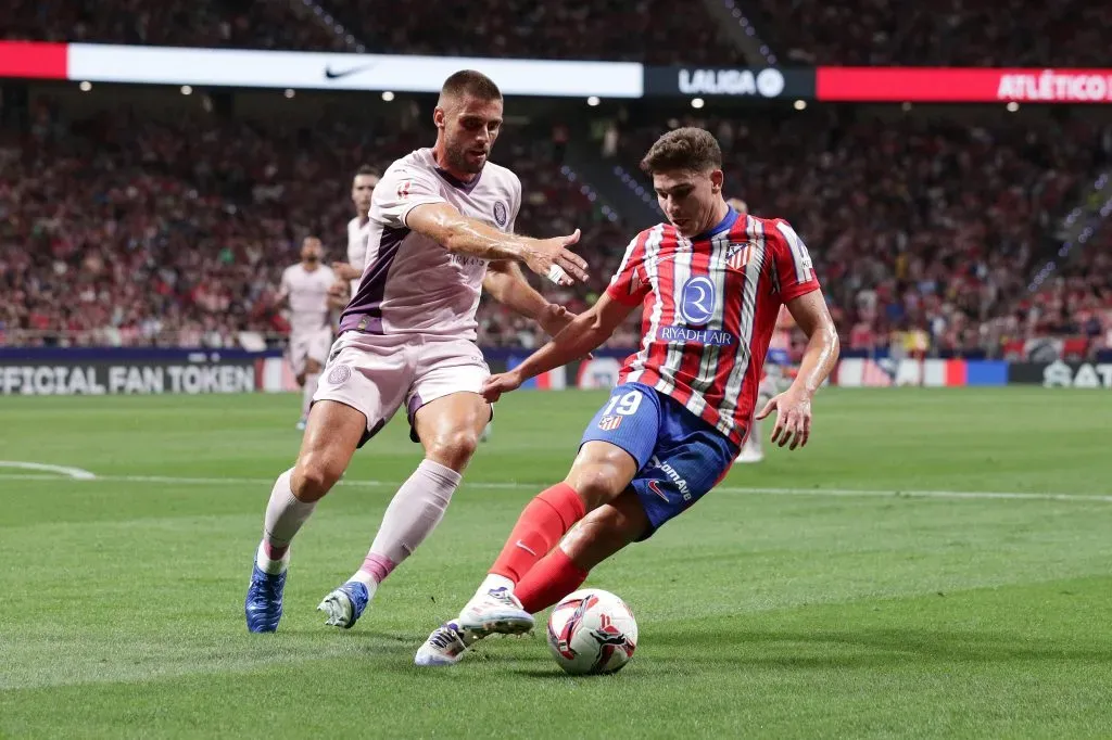 Julián Álvarez en Atlético de Madrid vs. Girona.