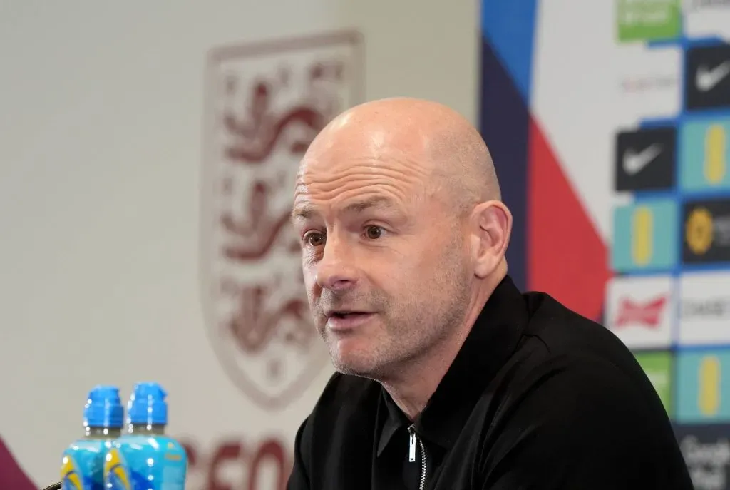 Lee Carsley es el entrenador interino de Inglaterra. IMAGO