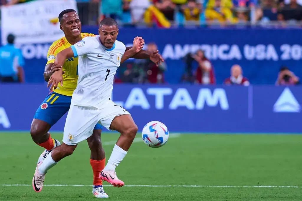 Nicolás De La Cruz es baja en Uruguay. (Foto: IMAGO / Agencia-MexSport).