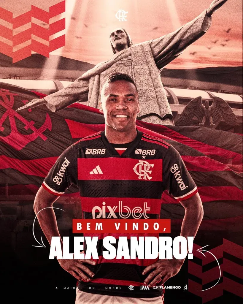 Alex Sandro jugará en Flamengo.
