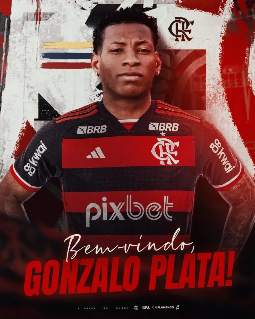 Gonzalo Plata, refuerzo de Flamengo.