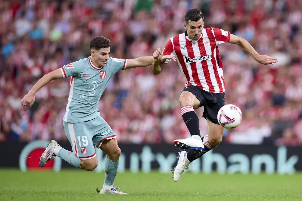 Julián Álvarez vs. Athletic Club de Bilbao.