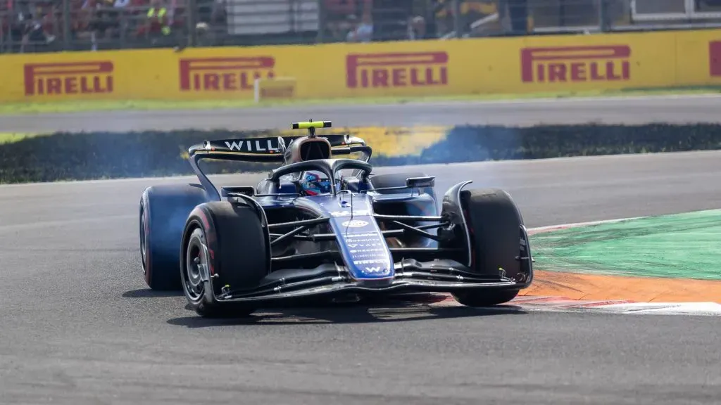 Franco Colapinto en acción.