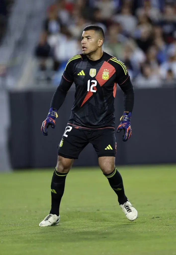 Benítez en la Selección Argentina. (Foto: Getty).