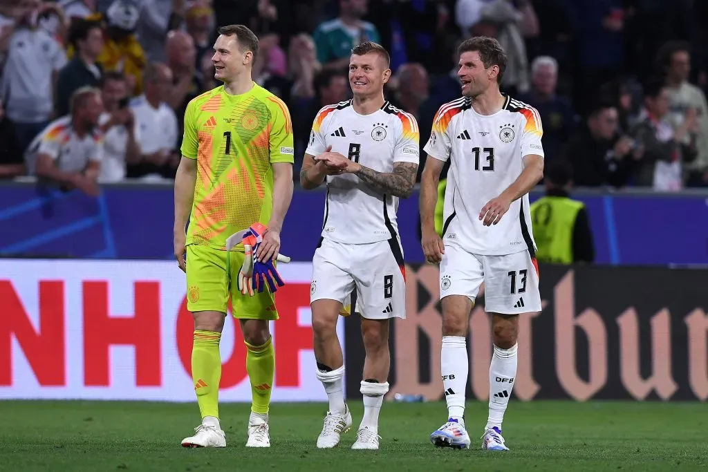 Neuer, Muller y Kroos pusieron punto final a sus carreras en la Selección de Alemania. IMAGO