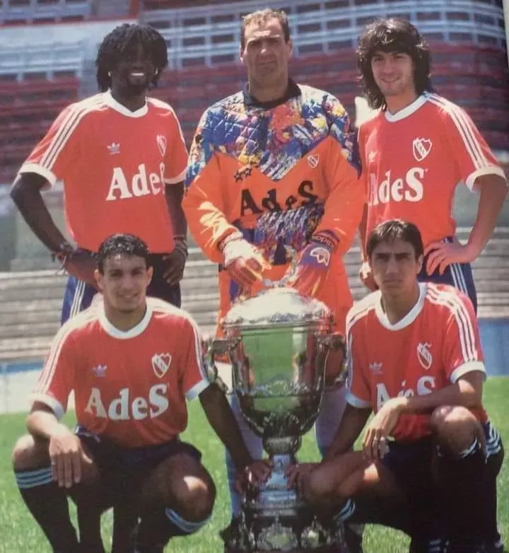 Usuriaga, Islas, Garnero, López, la Supercopa y Rambert. Foto web.