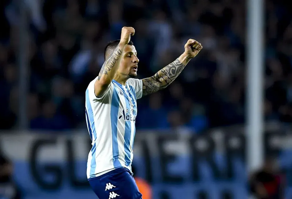 Emiliano Vecchio y un corto paso por Racing. (Foto: Getty)
