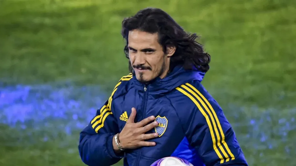 Edinson Cavani, delantero de Boca. (Foto: Getty Images)
