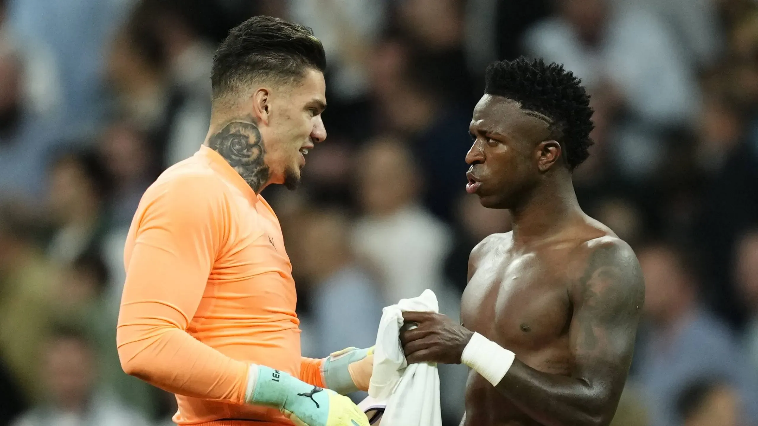 Ederson apoyó a Vini de cara a la entrega del Balón de Oro 2024. (Foto: IMAGO)