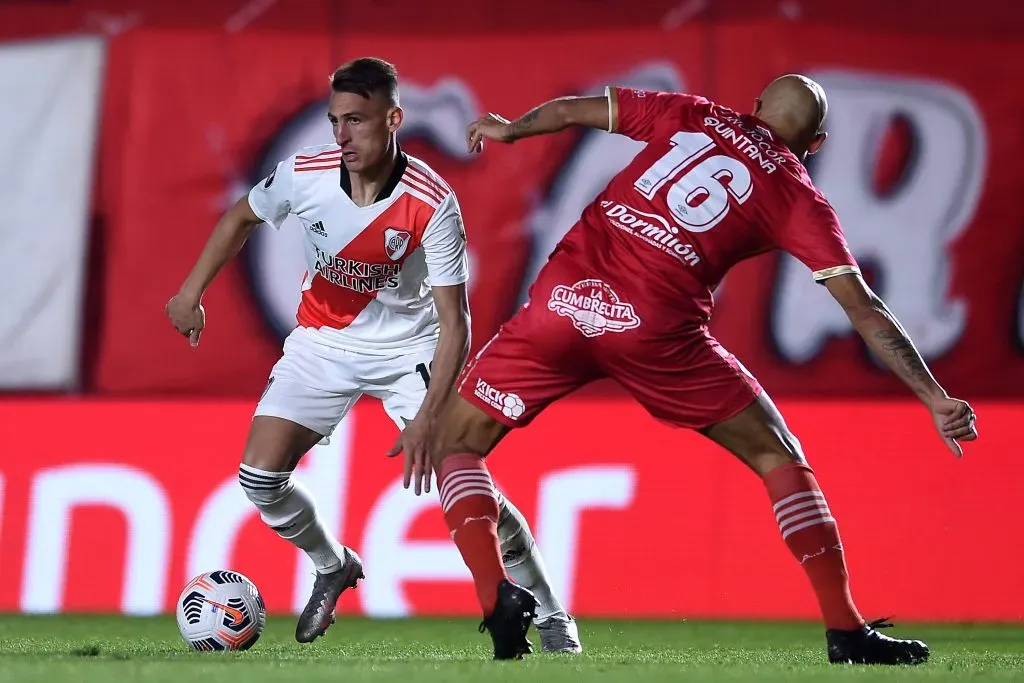 Brian Romero brilló ante Argentinos en La Paternal por los octavos de la Copa 2021. (Foto: Getty).