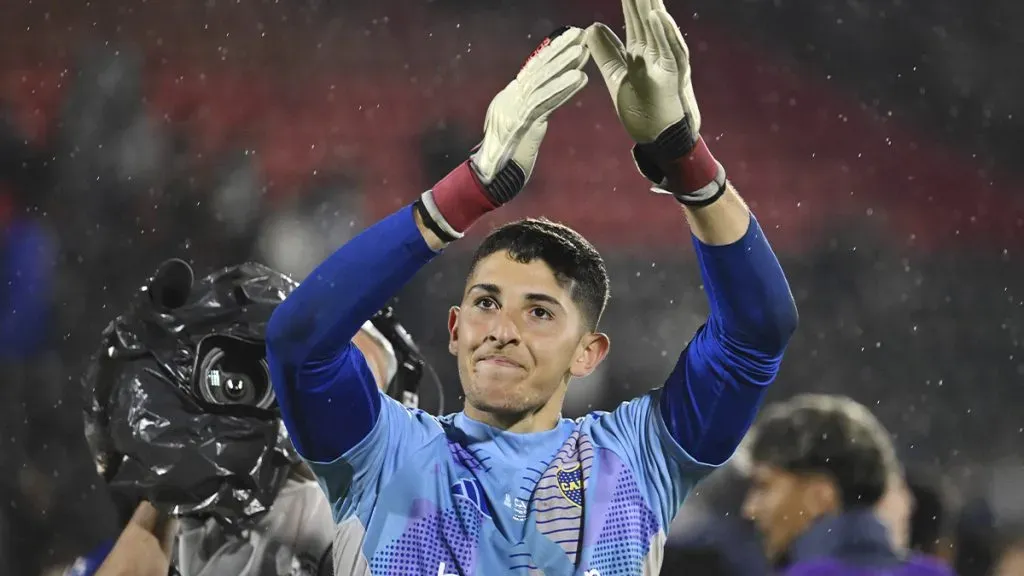 Brey tras su actuación ante Gimnasia. (Foto: Getty).