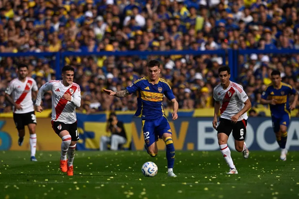 El último Superclásico quedó para River que se impuso por 1 a 0. (Foto: IMAGO).