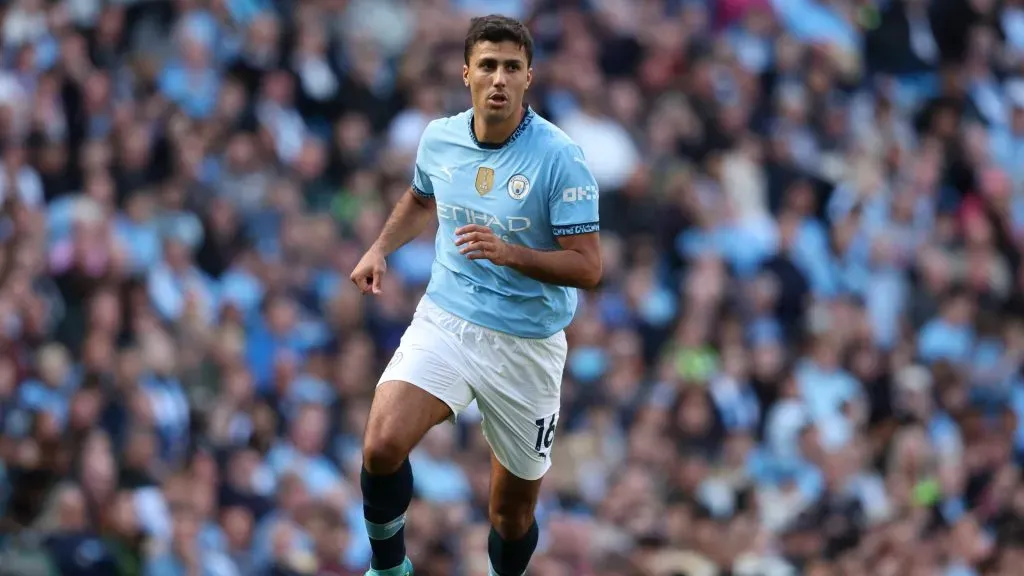 Rodri, figura del Manchester City (IMAGO / Sportsphoto).