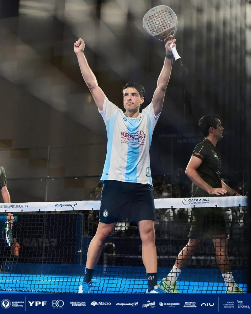 Agustín Tapia, la figura de la Selección Argentina de Pádel.