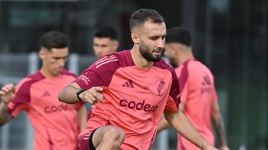Germán Pezzella no juega ante Banfield.