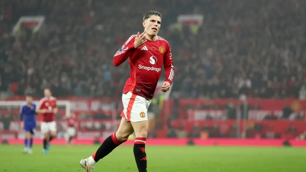 Garnacho, una gran promesa.