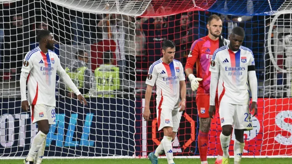 Olympique de Lyon, en una mala situación (IMAGO / PanoramiC).