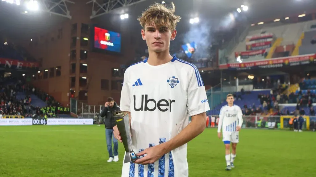 Nico Paz, una de las revelaciones de la Serie A de Italia (IMAGO / LaPresse).