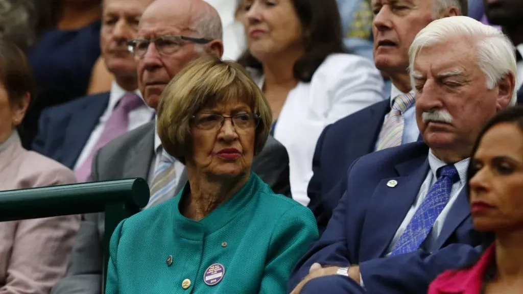 Margaret Court tiene 82 años.