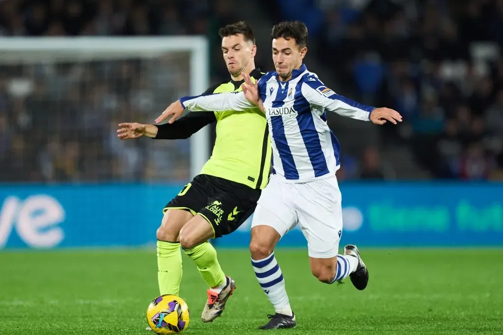 Lo Celso fue titular en la derrota del Betis ante la Real Sociedad.